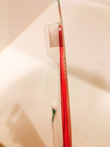 ストレートタイプの歯ブラシ
