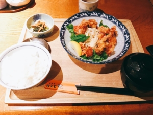 チキン唐揚げ定食