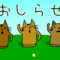 お知らせです