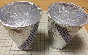 完成したプラカップ容器の画像