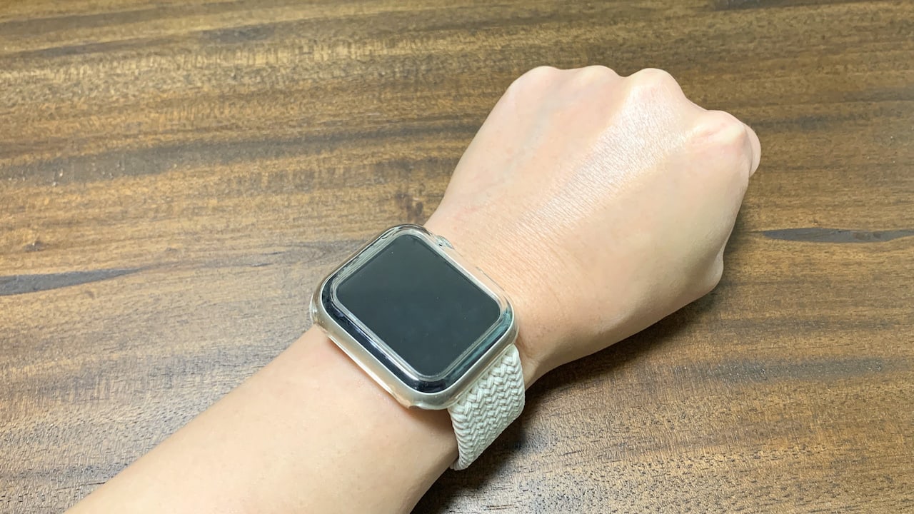 Apple watchの非純正ブレイデッドソロループバンド！付け心地とか