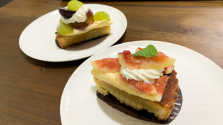cake＆bake AyaNoの2種類のケーキ