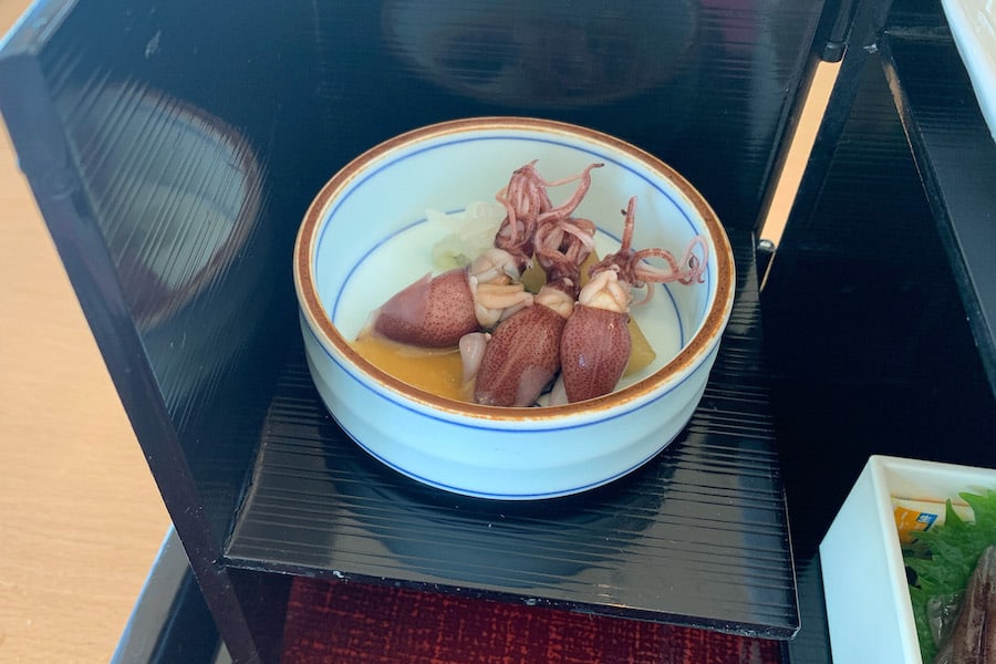 ホタルイカの酢の物