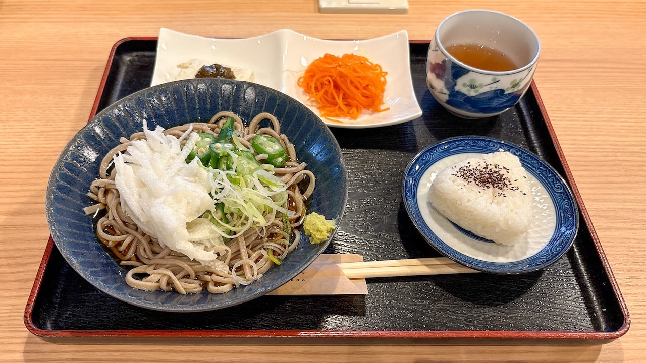 野々市市郷土資料館NoNoのそばランチセット